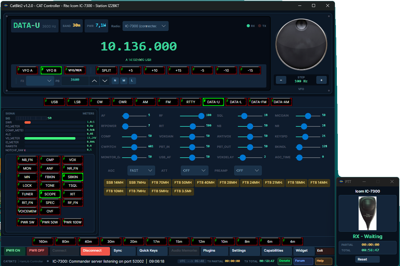 CatBkt2 Main Interface