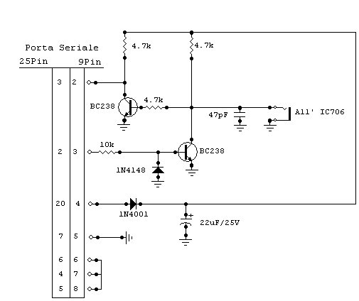 icom ci v usb interface schematic