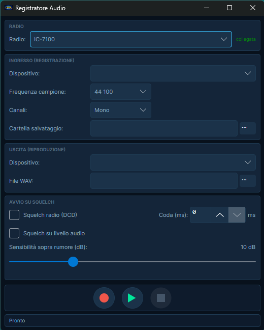 CatBkt2 Registratore Audio